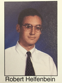 Mr. Helfenbein from my 8th grade yearbook